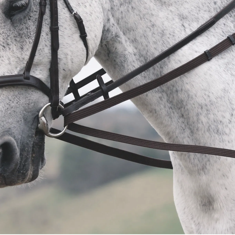 Shires Velociti GARA Cotton Web Draw/running Reins-1